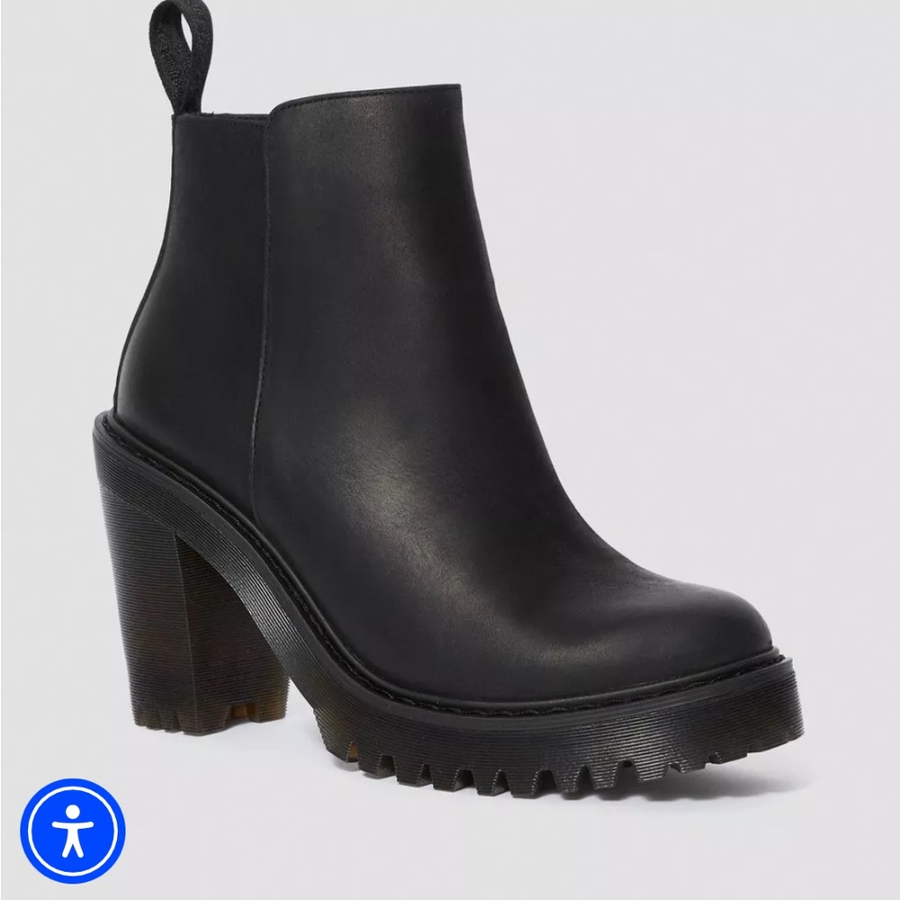 Dr Martens Black Magdalena Boot